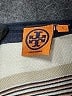 Tory Burch Stripes Tan Silk Pullover Sweater Size S - photo 7