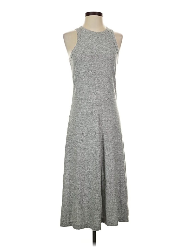 Pre-owned Lou & Grey Casual Dress In Gray