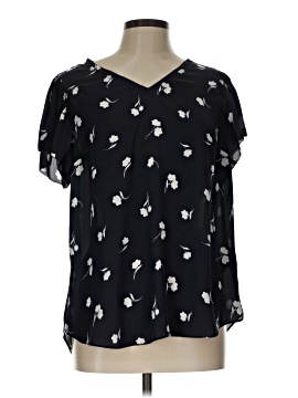 Catherine Malandrino Short Sleeve Blouse