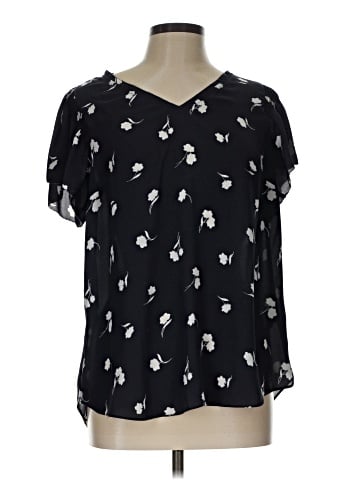 Catherine Malandrino Short Sleeve Blouse (view 1)