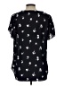 Catherine Malandrino Black Short Sleeve Blouse Size L - photo 2