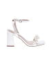 Lulus White Sandals Size 8 - photo 1
