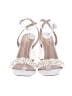 Lulus White Sandals Size 8 - photo 2