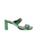 Rag & Bone Color Block Green Sandals Size EU 38 - photo 1
