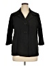Cj Banks 100% Cotton Black Coat Size 1X - photo 1