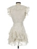Veronica Beard Ivory Tan Cocktail Dress Size S (estimated) - photo 2