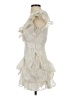 Veronica Beard Ivory Tan Cocktail Dress Size S (estimated) - photo 5