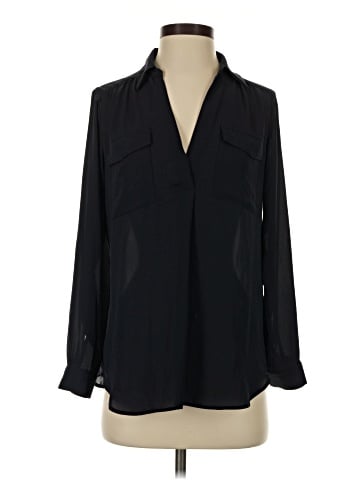 Ann Taylor Long Sleeve Blouse (view 1)