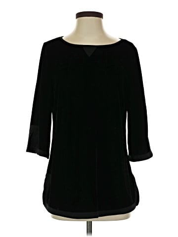 Soft Surroundings 3/4 Sleeve Top (view 1)