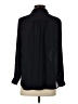 Ann Taylor 100% Polyester Black Long Sleeve Blouse Size S (petite) - photo 2