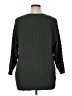 Terra & Sky 100% Polyester Green Cardigan Size 0X - photo 2
