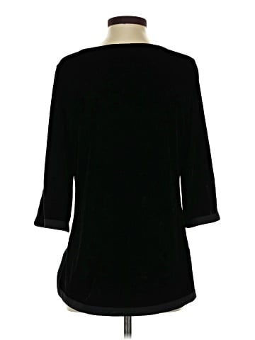Soft Surroundings 3/4 Sleeve Top (view 2)