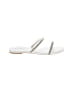 Tahari Silver Sandals Size 8 1/2 - photo 1