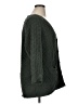 Terra & Sky 100% Polyester Green Cardigan Size 0X - photo 4