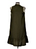 Taylor 100% Polyester Solid Green Casual Dress Size 10 - photo 1