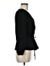 J.Crew 100% Polyester Black Long Sleeve Blouse Size 8 - photo 4