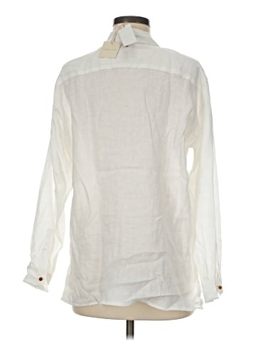 Magaschoni Long Sleeve Button-Down Shirt (view 2)
