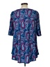 Chico's Blue 3/4 Sleeve Blouse Size Lg (2) - photo 2