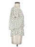 Joie 100% Silk Ivory Short Sleeve Silk Top Size S - photo 4