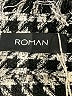 Roman Houndstooth Gray Casual Skirt Size EU 38 / US 8 - photo 4