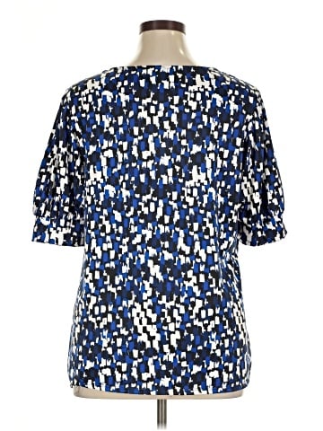 Notations Short Sleeve Blouse (view 2)