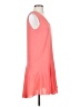 BCBGMAXAZRIA 100% Polyester Solid Orange Casual Dress Size XXS - photo 4