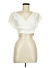 Urban Romantics Ivory Sleeveless T-Shirt Size L - photo 1