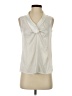 Kasper Ivory Sleeveless Blouse Size XS - photo 1