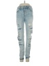 American Eagle Outfitters Graphic Blue Jeans Size 0 - photo 1