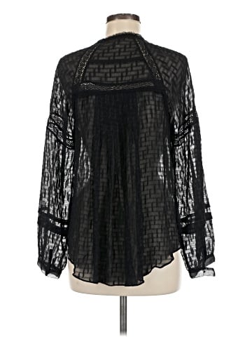 Rebecca Taylor 3/4 Sleeve Silk Top (view 2)