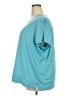 Hanes Teal Short Sleeve Top Size 2X - photo 5