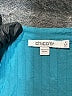 Chico's Teal 3/4 Sleeve Blouse Size XXL (4) - photo 7
