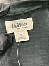 UpWest 100% Cotton Solid Gray Romper Size M - photo 4