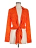 MICHAEL Michael Kors 100% Polyester Orange Kimono Size M - photo 1