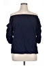 CeCe Blue 3/4 Sleeve Blouse Size XL - photo 1