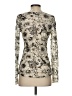 Karen Kane Silver Long Sleeve Top Size S - photo 2