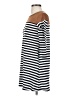 Yelete 100% Polyester Stripes Brown Casual Dress Size S - photo 5