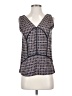 Line & Dot Blue Tank Top Size S - photo 1