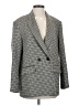 Zara Houndstooth Gray Blazer Size S - photo 1