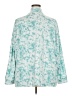 Hanes Teal Cardigan Size 2X - photo 2