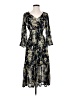 Ember 100% Polyester Black Casual Dress Size S - photo 1