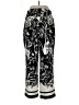 Eliane Rose Print Black Casual Pants Size L - photo 2