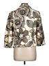 Anthracite Print Ivory Tan Blazer Size 12 - photo 2