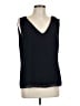 Reiss 100% Polyester Black Sleeveless Blouse Size 10 - photo 1