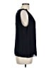 Reiss 100% Polyester Black Sleeveless Blouse Size 10 - photo 4
