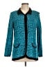 misook 100% Acrylic Teal Cardigan Size L - photo 1