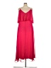 Jenny Packham 100% Polyester Pink Red Cocktail Dress Size 18 - photo 2