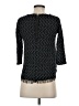 Anthropologie 100% Polyester Black 3/4 Sleeve Top Size XS - photo 2
