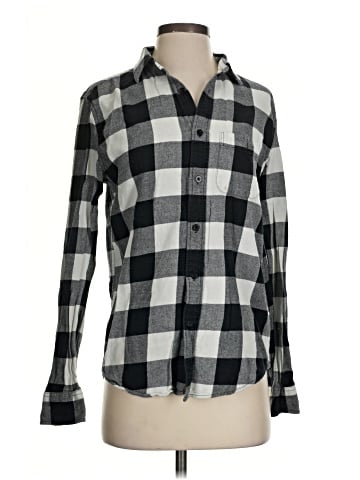 Aeropostale Long Sleeve Button-Down Shirt (view 1)