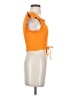 Zara Orange Short Sleeve Top Size S - photo 4